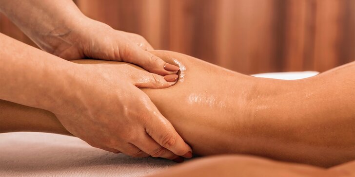 Manuální lymfatická masáž partie dle výběru: krk, nohy, ruce, záda i celé tělo