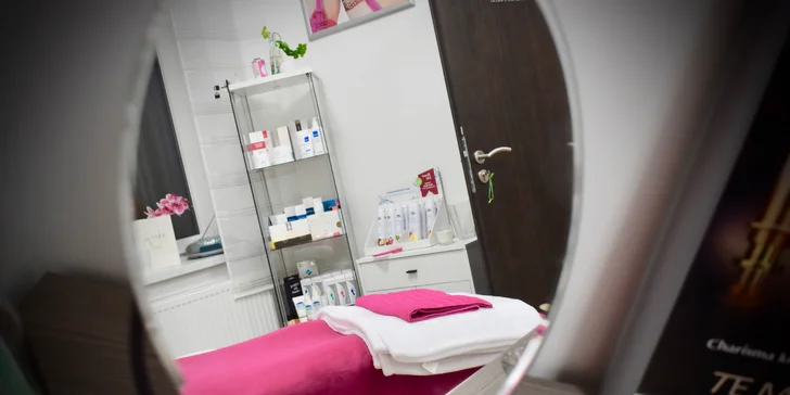 Celkové kosmetické ošetření pleti včetně diamantové mikrodermabraze