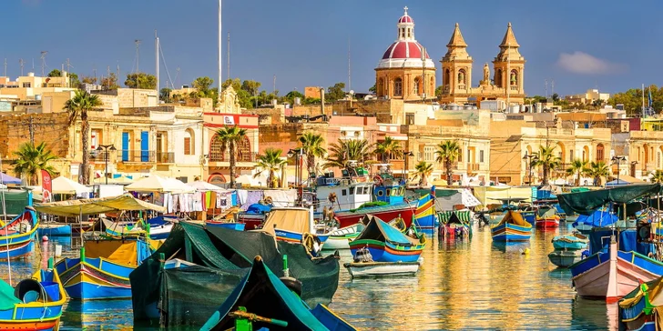 Poznávací zájezd na Maltu i ostrov Gozo: letenky, 4 noci v hotelu a průvodce