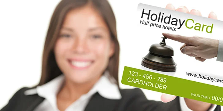 HolidayCard - hotely za polovinu