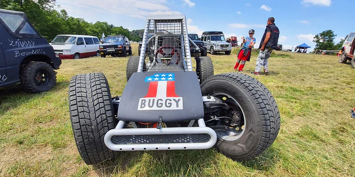Adrenalin za volantem: 19 min. v nadupané jednomístné buggy pro 1 osobu