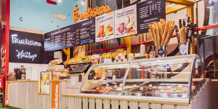 Dárková karta Fruitisimo v hodnotě 250 až 5000 Kč: platí na celý sortiment