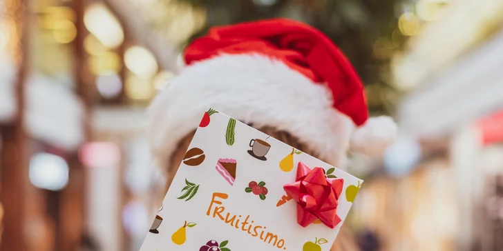 Dárková karta Fruitisimo v hodnotě 250 až 5000 Kč: platí na celý sortiment