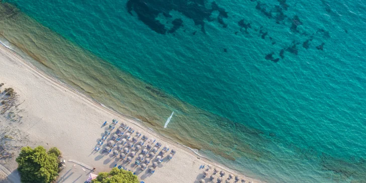 Krásná dvoupatrová vila až pro 6 osob na Chalkidiki. Bydlení u moře v naprostém soukromí