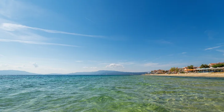 Krásná dvoupatrová vila pro 6 osob v Řecku na Chalkidiki. Bydlení u moře v naprostém soukromí