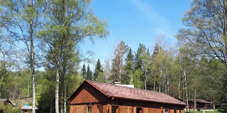 Hogo Fogo Chaty Kytlice u Labských pískovců a Českého Švýcarska: nocleh až pro 8 osob klidně na dva týdny