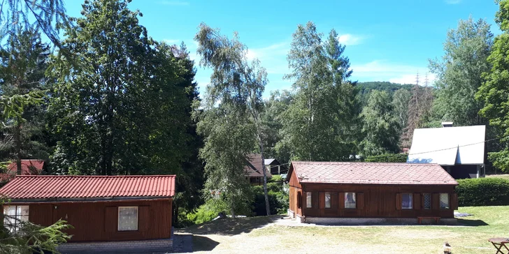 Apartmány a retro chaty u Českého Švýcarska: nocleh až pro 6 osob klidně na dva týdny