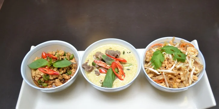 Podzimní thajské menu pro dva v Café Buddha