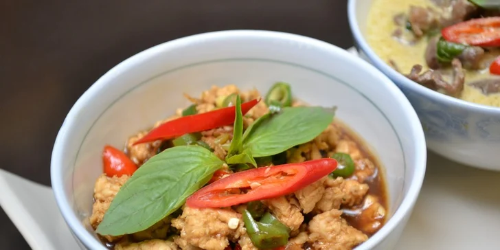 Podzimní thajské menu pro dva v Café Buddha