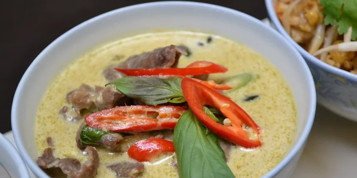 Podzimní thajské menu pro dva v Café Buddha