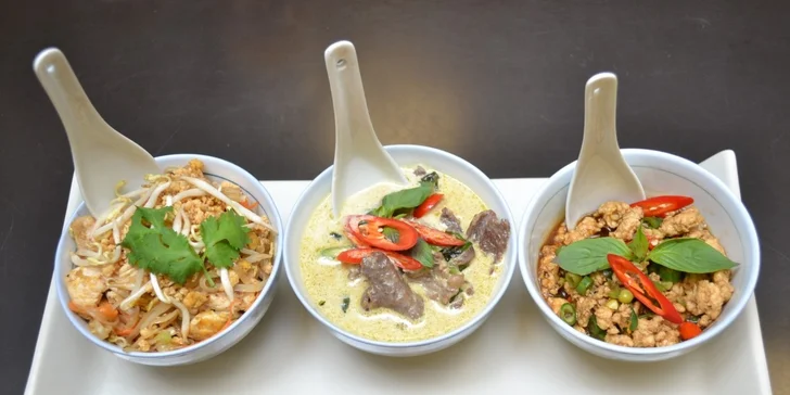 Podzimní thajské menu pro dva v Café Buddha