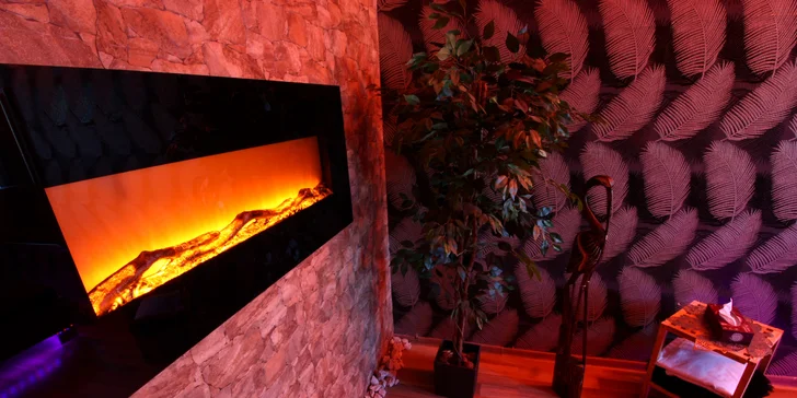 Romantika pro dva: 120 minut nebo celá noc v privátním apartmá s vlastní vířivou vanou a saunou