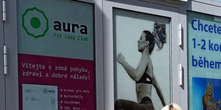 Balíček 3, 7 a 10 jednodenních vstupů do dámského fitness AURA Fit