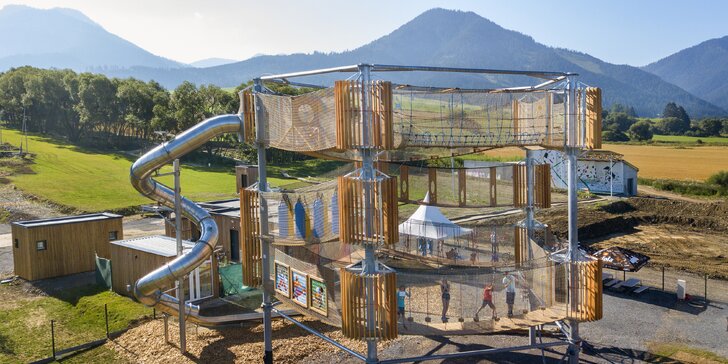 Luxusní resort v Nízkých Tatrách: wellness a jídlo, apartmány s vířivkou, super zázemí pro děti
