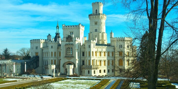 4* relax v Hluboké nad Vltavou se snídaní či polopenzí a novým wellness