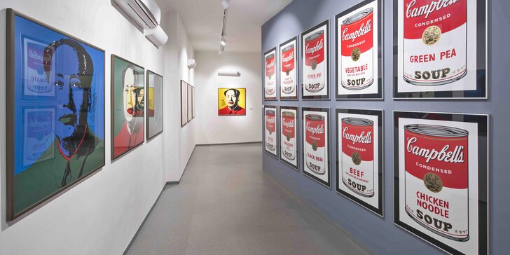 Vstupenky na výstavu Andyho Warhola pro jednotlivce i rodiny: grafiky, časopisy i jeho příběh