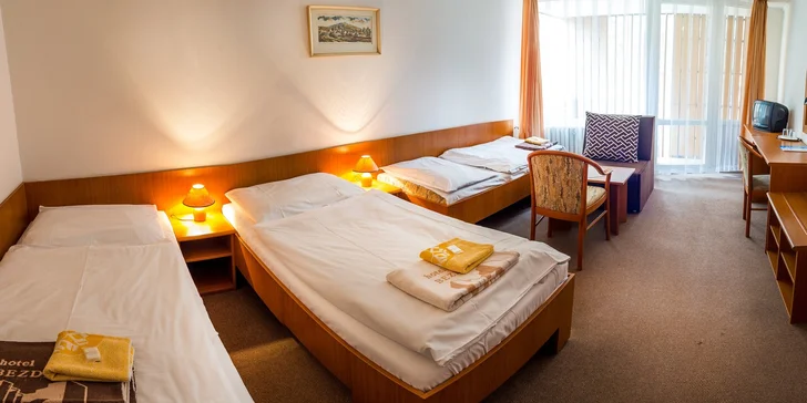 Jaro nebo podzim v hotelu u Máchova jezera s polopenzí i bazénem