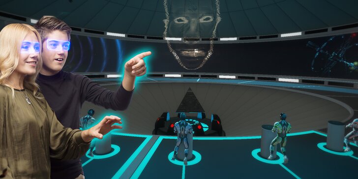 60 min. únikové VR hry pro 2–4 os.: dobrodružné sci-fi nebo strhující horror