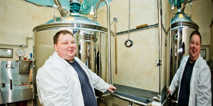 Celý den se sládkem v pivovaru a 30l soudek vlastního piva na památku