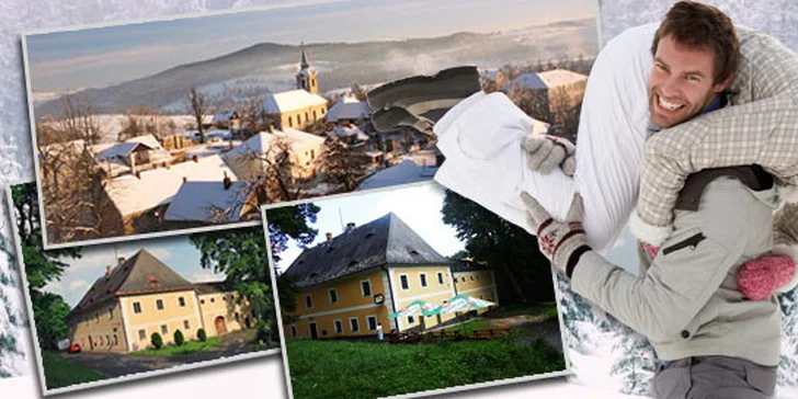 2490 Kč za 3denní wellness pobyt pro DVA v Penzionu Panský dům. Snídaně, malé děti zdarma a  chráněná oblast Žďárské vrchy se slevou 57 %!