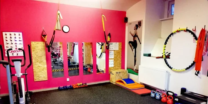 Aktivační balíček 7 jednodenních vstupů do dámského fitness AURA Fit Lady Club