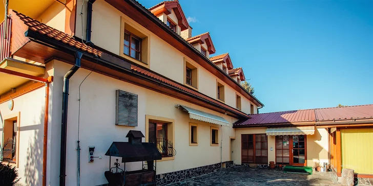 Pobyt v Liptovském Jánu s polopenzí, wellness i pronájmem tenisového kurtu