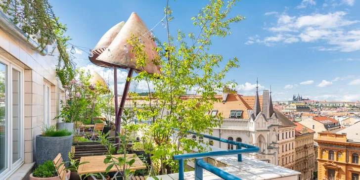 Ve dvou jako ve snu: pobyt v designovém hotelu na Novém Městě se snídaní i privátním wellness