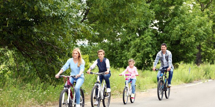 Rodinná dovolená s wellness, polopenzí a možností vodních aktivit a sportů