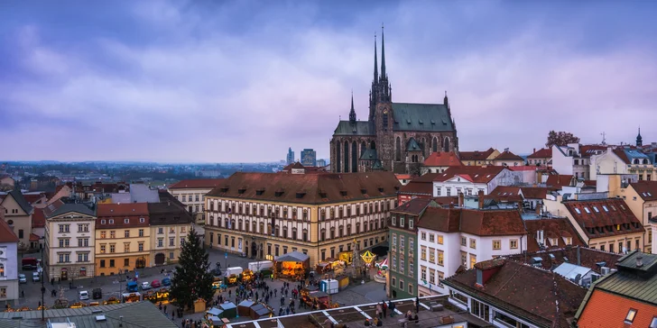 Na dosah oblíbených brněnských podniků a atrakcí: penzion v centru města se snídaní až do pokoje