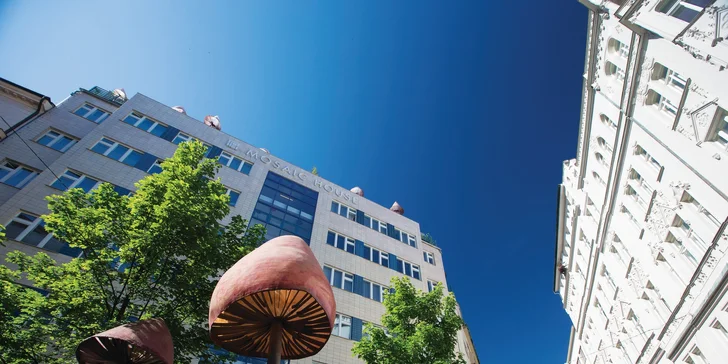 Ve dvou jako ve snu: pobyt v designovém hotelu na Novém Městě se snídaní i privátním wellness