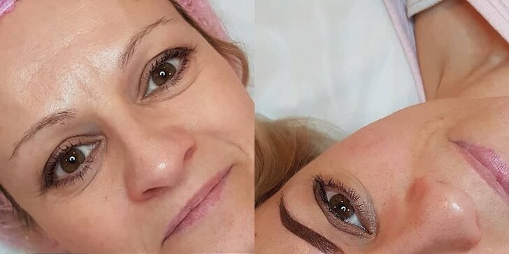 Krásné obočí až na dva roky: permanentní make-up