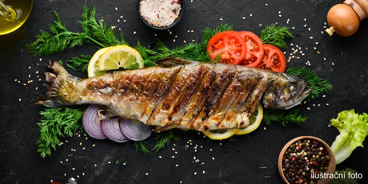 Voucher na 500 či 1000 Kč na cokoliv v restauraci Rybářská Bašta: rybí speciality i nápoje a alkohol