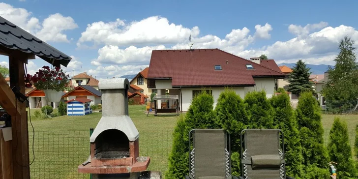 Penzion pod Nízkými Tatrami: nocleh pro dva i pětičlennou rodinu a třeba taky snídaně