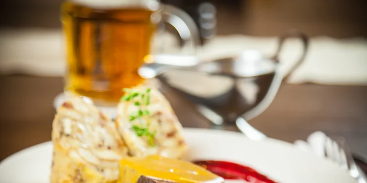 Otevřený voucher v hodnotě 600 nebo 1500 Kč do restaurace Šelepka