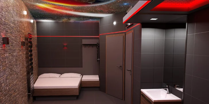 Pobyt v centru Děčína až pro 5 osob: snídaně a wellness