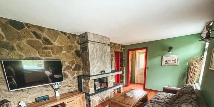 Za příplatek můžete vzít i své domácí mazlíčky (na fotce apartmán s krbem). 