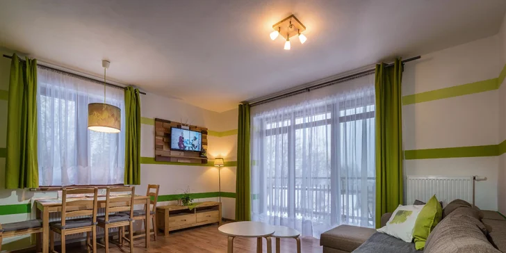 Pobyt v apartmánech na Slovensku: relax ve wellness a krásné přírodě pro páry