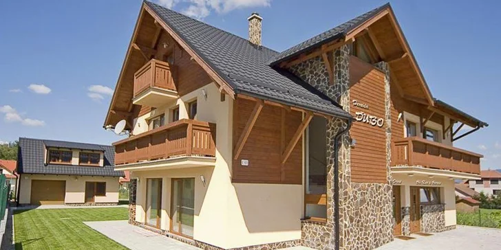 Penzion pod Nízkými Tatrami: nocleh pro dva i pětičlennou rodinu a třeba taky snídaně