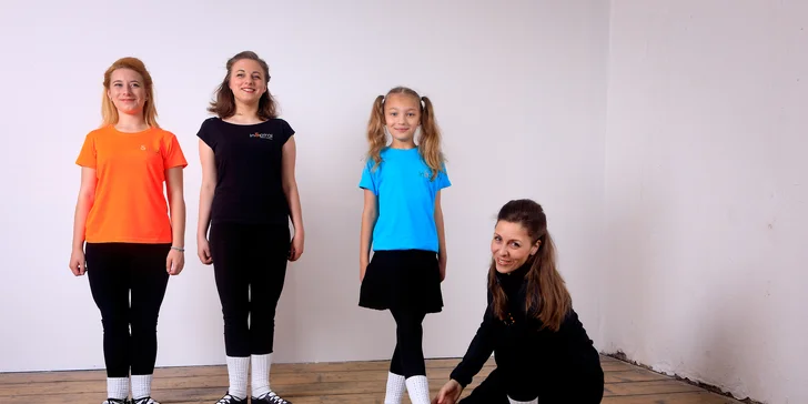 Ochutnávka irského tance pro začátečníky: lekce dle výběru či balíček 3 lekcí