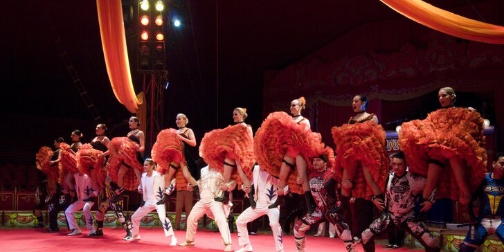 Show italského cirkusu Medrano v pondělí 30.9.2013