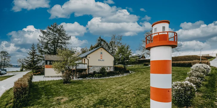 Zima nebo jaro v námořnickém stylu: pobyt na Lipně s wellness i jídlem