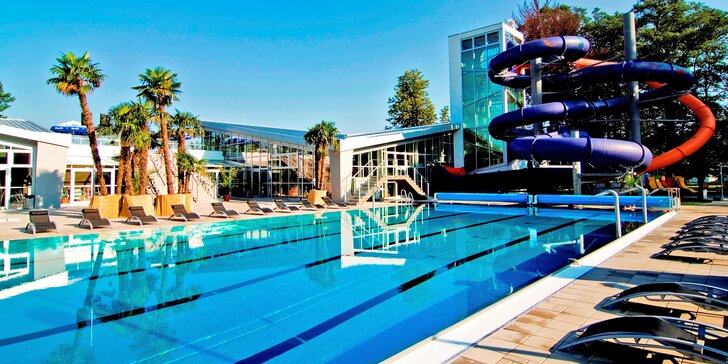 Relax v hotelu Aqua: vstup do aquaparku, plavecký bazén i polopenze