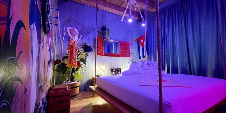 Noc v zážitkových pokojích: prožijte lásku na Kubě, v Japonsku, v Indii, v Rusku nebo atmosféře Persie