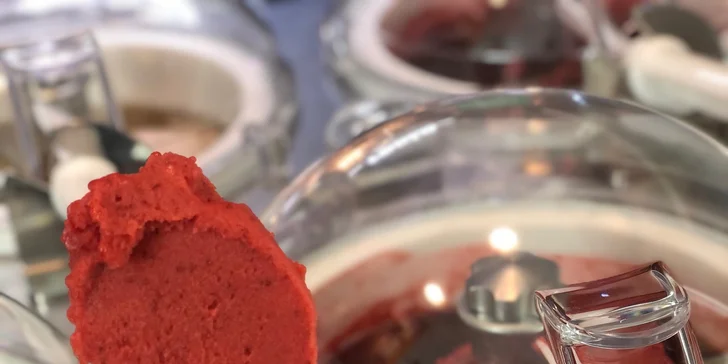 Mlsání v centru Prahy: 160 nebo 240 g zmrzliny či sorbetu podle výběru