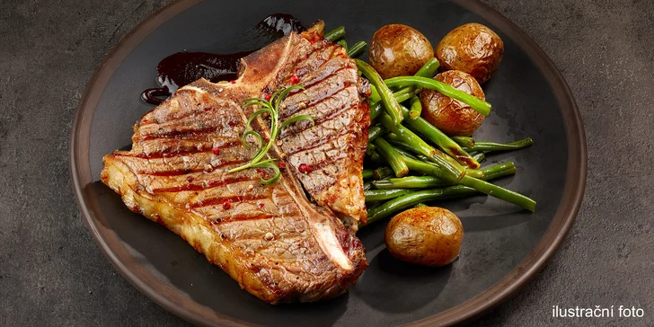 3chodové menu v centru Prahy: kuřecí prsíčka, vepřový steak i dezert