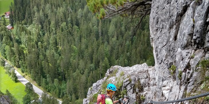 Ferraty Kali, Kala, Kalo u rakouského Dachsteinu: výstup pro 1–4 osoby
