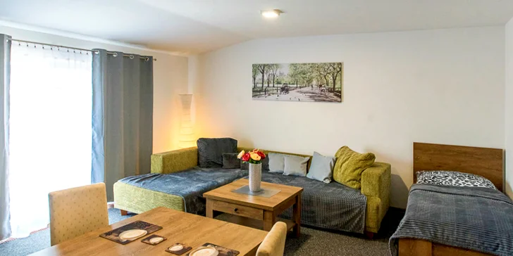 Pohodový pobyt ve Valčianské dolině: pokoje nebo apartmány s kuchyňkou