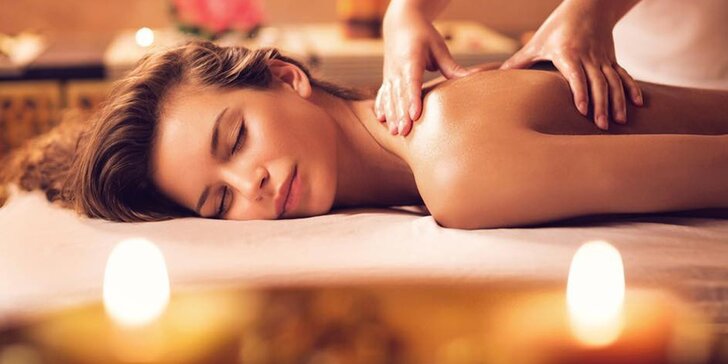 90 minut relaxace: Poctivá masáž a aroma lázeň na nohy k tomu