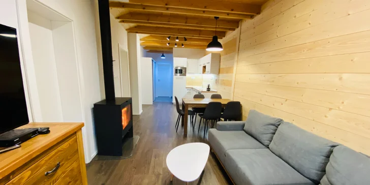 Skvostný výhled na hory se vám naskytne z Apartmánového domu Poludnica.