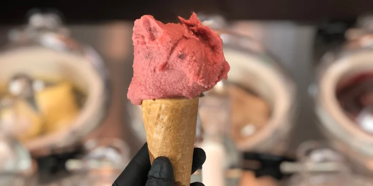 Mlsání v centru Prahy: 160 nebo 240 g zmrzliny či sorbetu podle výběru